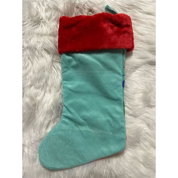 🆕 Disney Lilo & Stitch "Merry Stichmas" Christmas Stocking Red Large - Picture 2 of 6